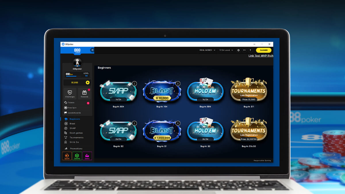 Online Poker auf Ihrem PC sorgt für Spaß!
